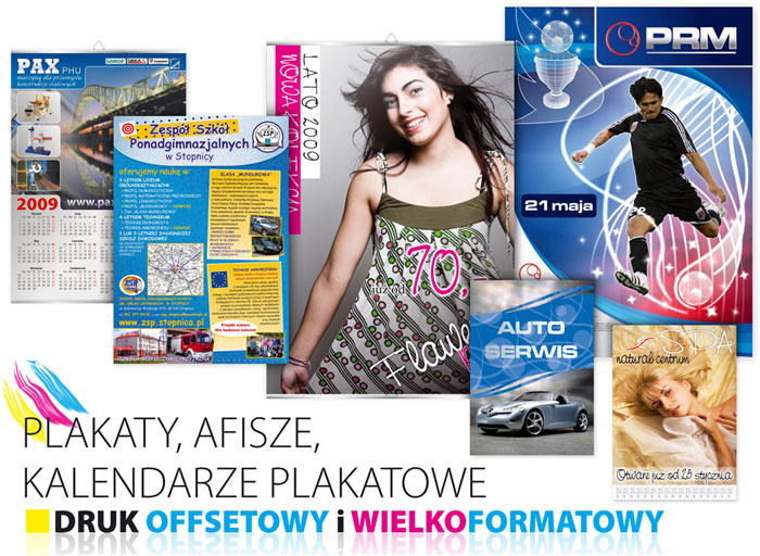 Plakaty reklamowe - cennik druku Druk plakatów - cennik
