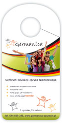 Ulotki wykrajane - cennik druku ulotka reklamowa z zawieszka