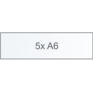 Foldery 5x A6 (525x148)