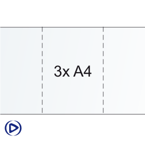 Gazetki reklamowe 3x A4 (630x297)