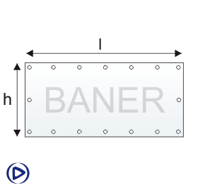 Baner reklamowy frontlit Baner reklamowy frontlit