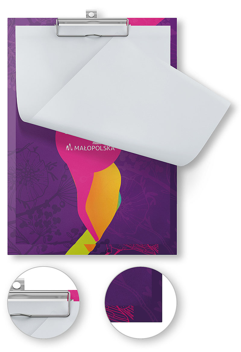 Firmowa podkładka z klipsem - clipboard Firmowa podkładka z klipsem - clipboard